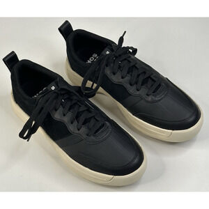 Sorel Ona Womens Black Leather Casual Platform Sneakers Size 10 NL5045-010 New